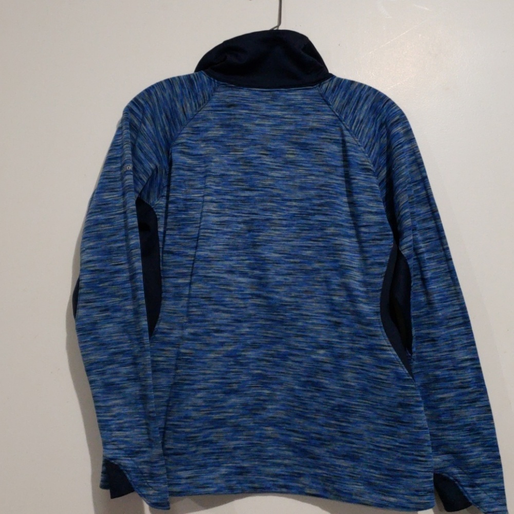 Columbia Blue 1/4 Zip Pullover Size L - Picture 2 of 6